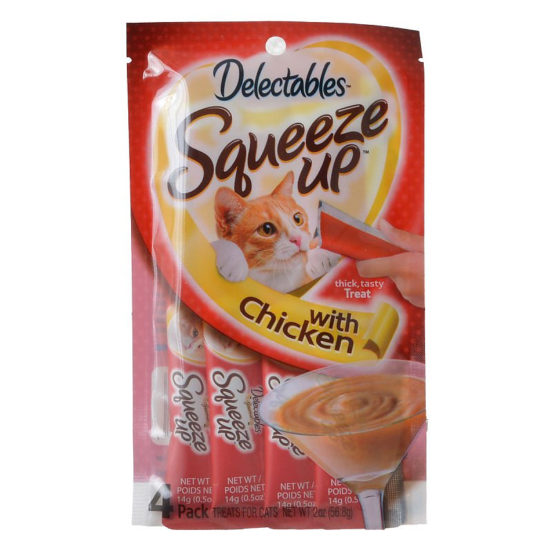 Hartz Delectables Squeeze Up Cat Treat Chicken